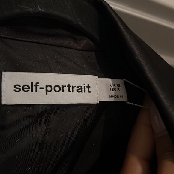 Self Portrait Metallic Tunic szUS 8 - Picture 3 of 4